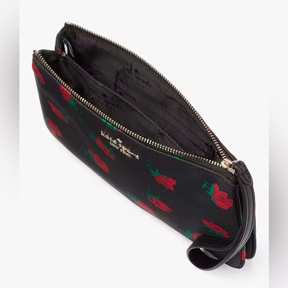 Kate Spade Rose Toss Chelsea Wristlet NWT - Picture 8 of 8